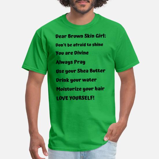 dear brown skin girl' Men's T-Shirt 